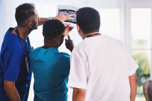 doctors and X-ray