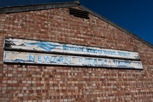 old asbestos building