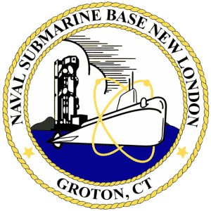 Groton Naval Base sign