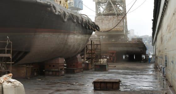 shipyard work