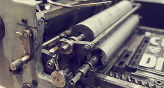 printing press