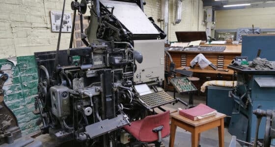 linotype machine