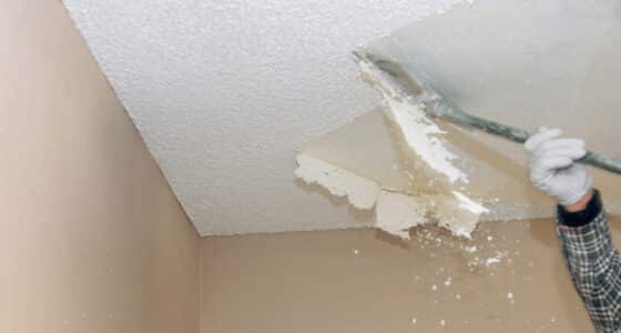 popcorn ceiling removal