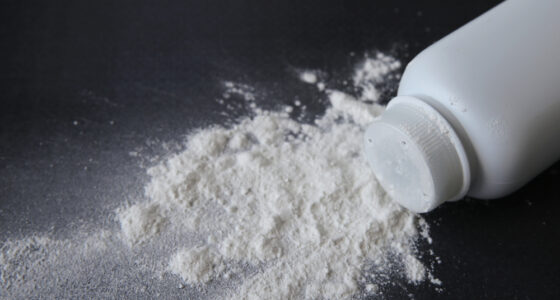 talcum powder