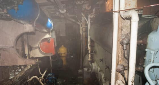 engine room