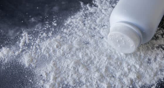 talc powder