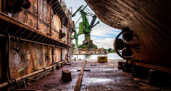shipyard work