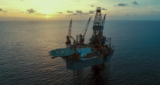 offshore oil platform