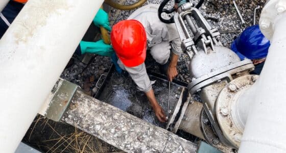 oil refinery maintenance