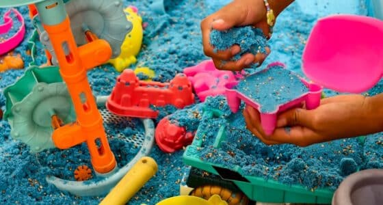 play sand